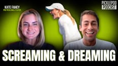 Kate Fahey Addresses the Haters: 'Pickleball Should Be a Loud Sport'