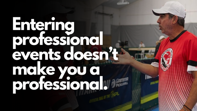 Larger Numbers of 'Delusional' Pickleball Players Turning 'Pro'